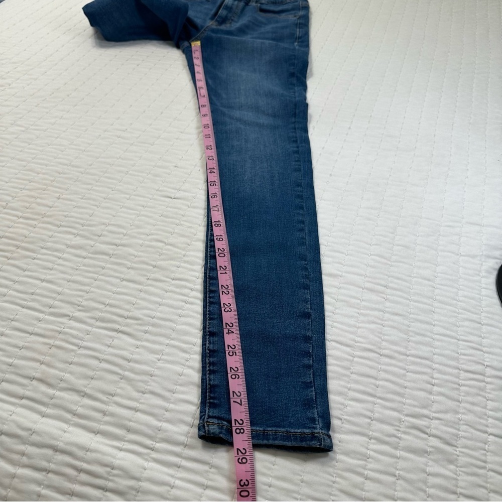 Aeropostale Super High Rise Jegging Women's Dark Blue Skinny Jeans - Picture 8 of 11